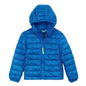 2T Primary Hooded Kids Lightweight Puffer Jacket Blueberry